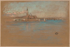Die Kirche San Giorgio Maggiore von James McNeill Whistler