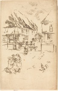 Der Hahn und die Pumpe von James Abbott McNeill Whistler