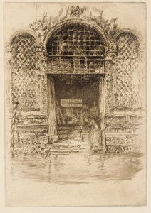Die Türöffnung von James Abbott McNeill Whistler