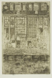 Der bestickte Vorhang von James McNeill Whistler