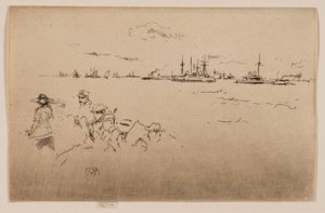 Die Flotte: Monitore von James Abbott McNeill Whistler