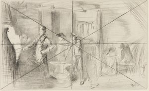 Die Schmiede von James Abbott McNeill Whistler