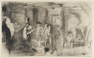 Die Schmiede von James McNeill Whistler