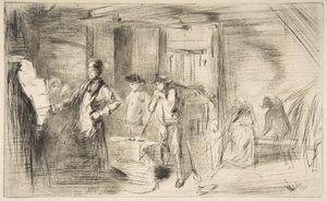 Die Schmiede von James McNeill Whistler