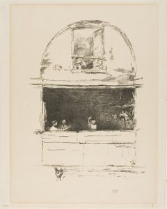 Die Schmiede, Passage du Dragon von James Abbott McNeill Whistler