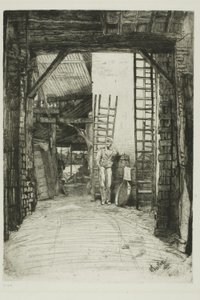 Der Kalkbrenner von James Abbott McNeill Whistler