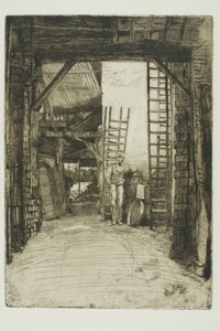 Der Kalkbrenner von James Abbott McNeill Whistler