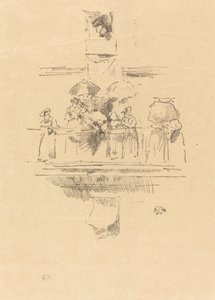 Der kleine Balkon von James Abbott McNeill Whistler