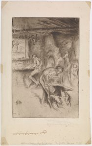 Die kleine Schmiede, Liverpool von James Abbott McNeill Whistler