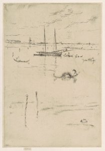 Die kleine Lagune von James Abbott McNeill Whistler