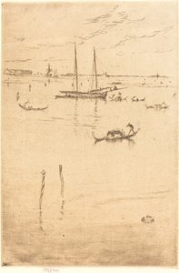 Die kleine Lagune von James Abbott McNeill Whistler