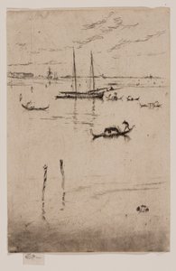 Die kleine Lagune von James Abbott McNeill Whistler