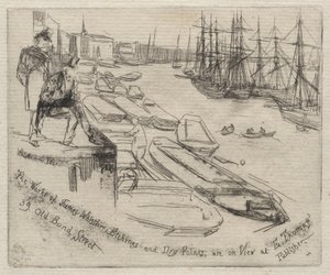 Der kleine Teich von James McNeill Whistler