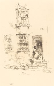 Die kleinen Stufen, Lyme Regis von James Abbott McNeill Whistler