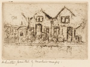 Der kleine Stellmacher von James McNeill Whistler