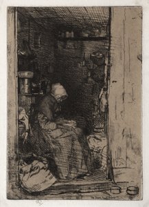Die alte Lumpensammlerin, Nr. 10 von James McNeill Whistler