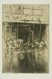 Der Pierrot von James Abbott McNeill Whistler