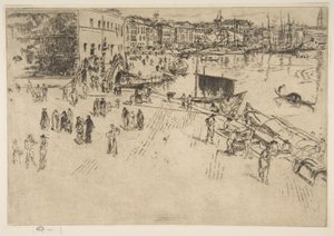 Die Riva, Nr. 1 von James McNeill Whistler