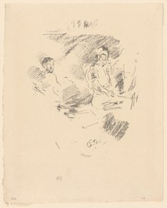 Der starke Arm von James Abbott McNeill Whistler