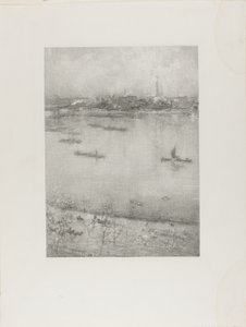 Die Themse von James Abbott McNeill Whistler
