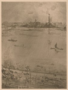 Die Themse von James Abbott McNeill Whistler