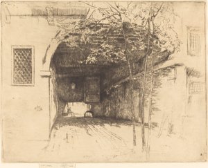 Das Traghetto, Nr. I von James Abbott McNeill Whistler