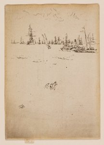 Das Besucherboot von James McNeill Whistler
