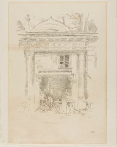 Die Weißschmiede, Impasse des Carmélites von James McNeill Whistler
