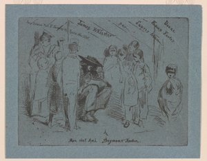 Titelseite des "French Set" von James Abbott McNeill Whistler