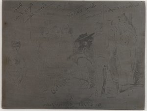 Titel zum französischen Set von James Abbott McNeill Whistler