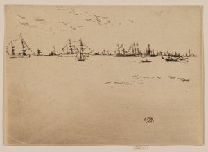 Truppenschiffe von James Abbott McNeill Whistler