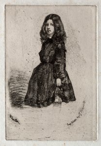 Zwölf Radierungen aus der Natur: Annie von James McNeill Whistler