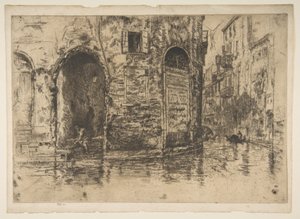 Zwei Türöffnungen von James McNeill Whistler