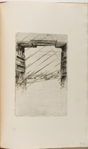 Unter der alten Battersea-Brücke von James Abbott McNeill Whistler