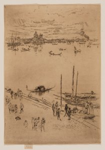 Aufrechtes Venedig von James Abbott McNeill Whistler