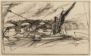 Vauxhall-Brücke von James Abbott McNeill Whistler