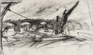 Vauxhall Bridge von James McNeill Whistler