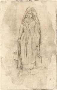 Venezianischer Wasserträger von James Abbott McNeill Whistler