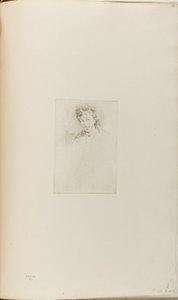 Whistler mit der weißen Locke von James Abbott McNeill Whistler