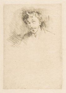 Whistler mit der weißen Haarlocke von James McNeill Whistler