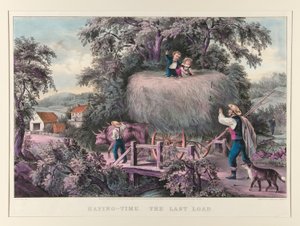 Heuernte. Die letzte Fuhre von James Merritt Ives