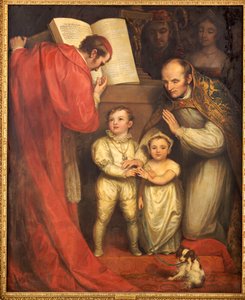 Die Hochzeit von Richard von Shrewsbury, Herzog von York, mit Lady Anne Mowbray, 1820 von James Northcote
