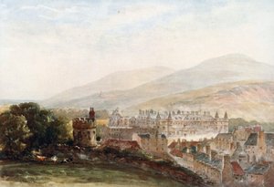 Blick auf Holyrood vom Burns-Denkmal
