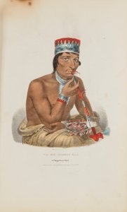 WA-EM-BOESH-KAA; Ein Chippeway-Häuptling, aus dem Aboriginal Portfolio