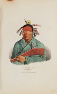 WAA-TOP-E-NOT oder das Adlerbett; Ein Fuchs-Häuptling, aus dem Aboriginal Portfolio