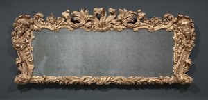 Überkaminspiegel, um 1740