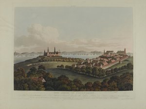 Dänemark 1807: Die Belagerung von Kopenhagen, graviert von Robert Pollard (1792-1867) und Joseph Constantine Stadler (1780-1812) veröffentlicht 1807 von James Pattison Cockburn