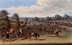 Vorbereitung zum Start, Druck von Charles Hunt, 1836 von James Pollard