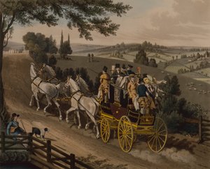Postkutsche von James Pollard