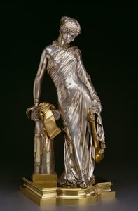 Figur der Sappho stehend, 1848